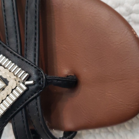 SO THONG SEQUINED GLADIATOR SANDAL - Picture 8 of 14